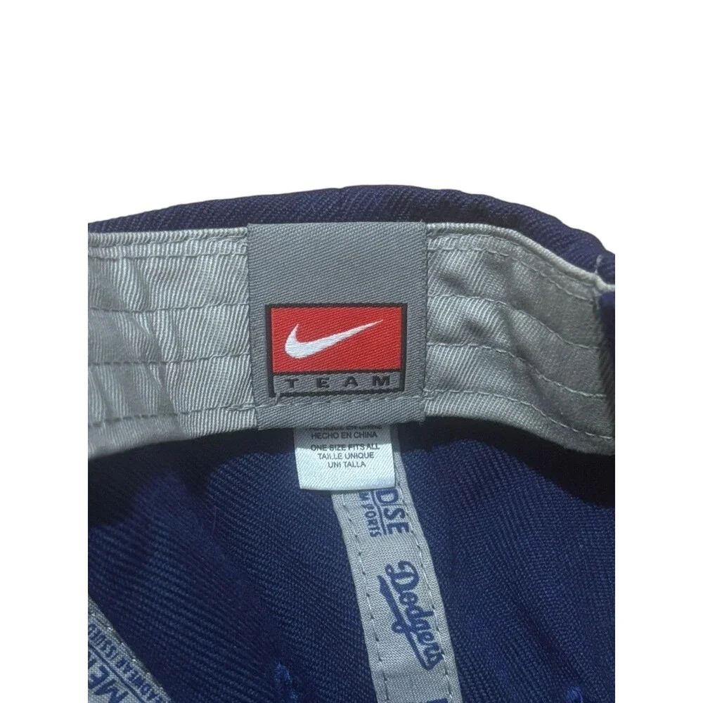 Nike Team Y2K Los Angeles Dodgers MLB Blue Strapback Hat OSFA